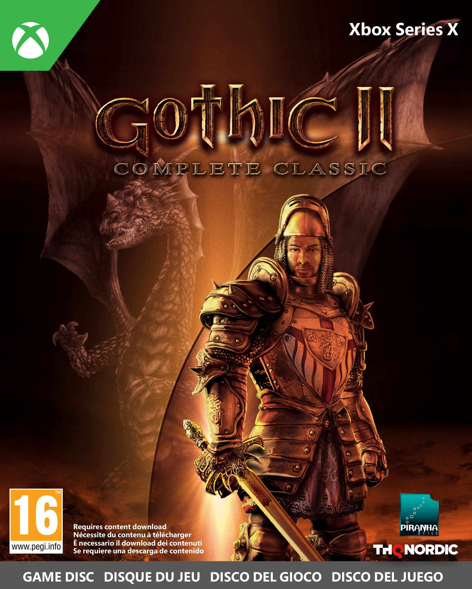 Gothic 2 Classic Complete Xbox Series X | Xbox Series X | INT